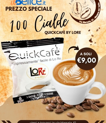 100 cialde Quickcafè LoRe